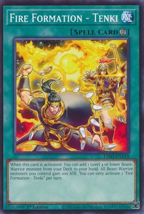 Fire Formation - Tenki [L26D-ENX18] Common / Short Print - Legendary Modern Decks 2026 - Card Brawlers | Quebec | Canada |