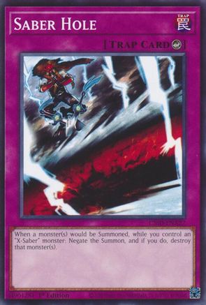 Saber Hole [L26D-ENX27] Common / Short Print - Legendary Modern Decks 2026 - Card Brawlers | Quebec | Canada |