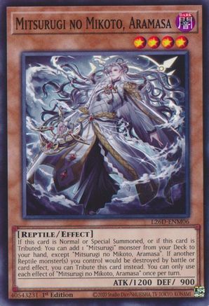 Mitsurugi no Mikoto, Aramasa [L26D-ENM06] Common / Short Print - Legendary Modern Decks 2026 - Card Brawlers | Quebec | Canada |