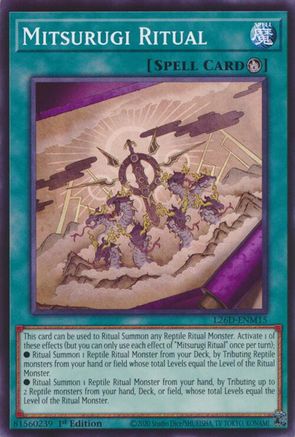 Mitsurugi Ritual [L26D-ENM15] Common / Short Print - Legendary Modern Decks 2026 - Card Brawlers | Quebec | Canada |