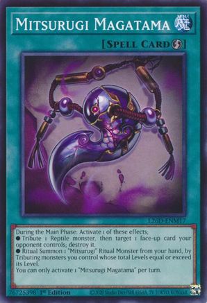 Mitsurugi Magatama [L26D-ENM17] Common / Short Print - Legendary Modern Decks 2026 - Card Brawlers | Quebec | Canada |