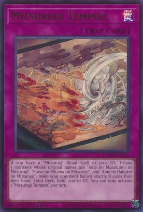 Mitsurugi Tempest [L26D-ENM21] Ultra Rare - Legendary Modern Decks 2026 - Card Brawlers | Quebec | Canada |