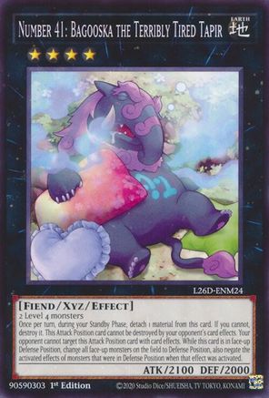 Number 41: Bagooska the Terribly Tired Tapir [L26D-ENM24] Common / Short Print - Legendary Modern Decks 2026 - Card Brawlers | Quebec | Canada |