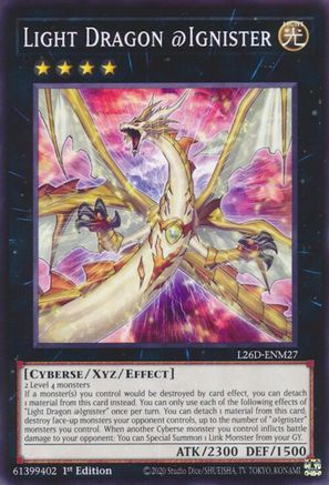 Light Dragon @Ignister [L26D-ENM27] Common / Short Print - Legendary Modern Decks 2026 - Card Brawlers | Quebec | Canada |