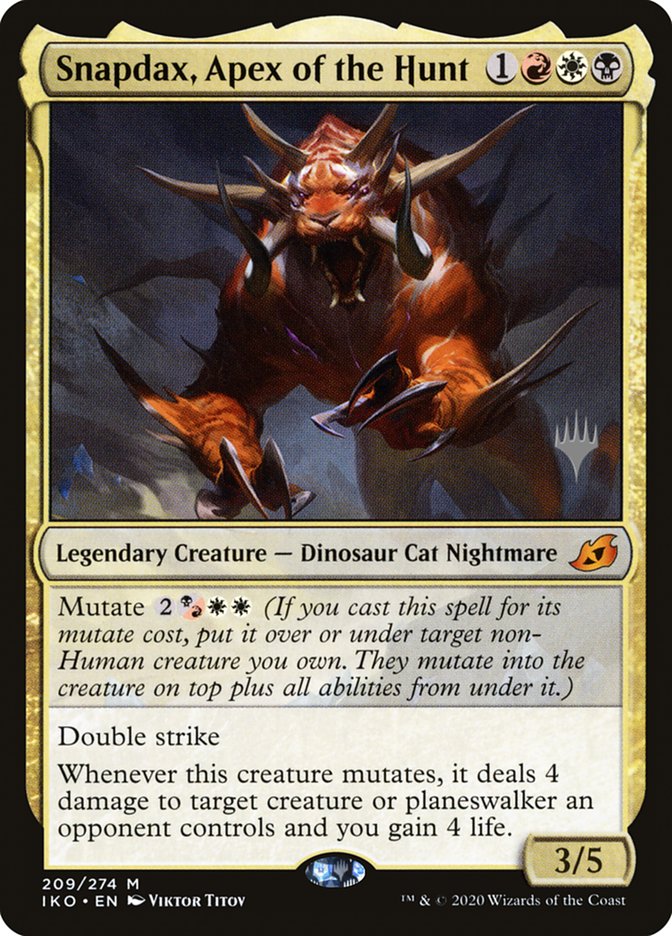 Snapdax, Apex of the Hunt (Promo Pack) [Ikoria: Lair of Behemoths Promos] - Magic: The Gathering - Card Brawlers | Quebec | Canada |