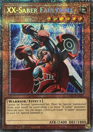 XX-Saber Faultroll [L26D-ENX04] Starlight Rare - Legendary Modern Decks 2026 - Card Brawlers | Quebec | Canada |