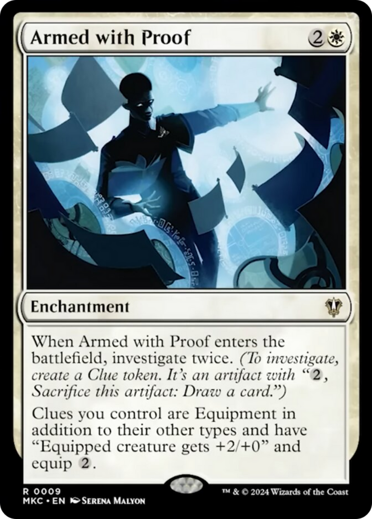 Armed with Proof [Murders at Karlov Manor Commander] - Magic: The Gathering - Card Brawlers | Quebec | Canada |
