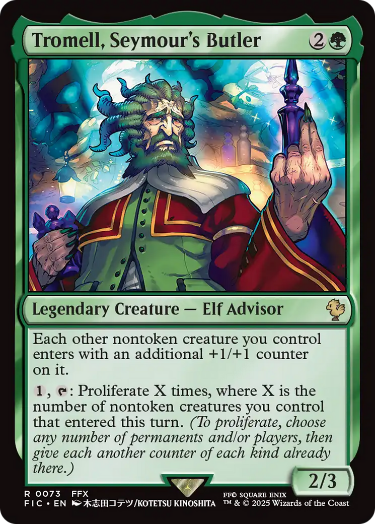 Tromell, Seymour's Butler [FINAL FANTASY Commander] - Magic: The Gathering - Card Brawlers | Quebec | Canada |