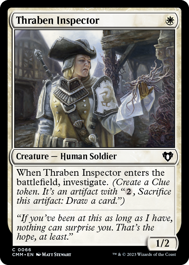 Thraben Inspector [Commander Masters] - Magic: The Gathering - Card Brawlers | Quebec | Canada |