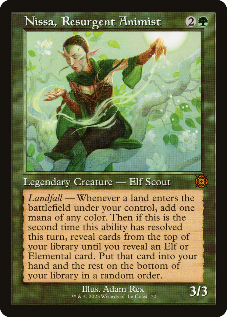 Nissa, Resurgent Animist (Retro) [March of the Machine: The Aftermath] - Magic: The Gathering - Card Brawlers | Quebec | Canada |