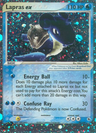 Lapras ex (99/109) [EX: Ruby & Sapphire] - Pokémon - Card Brawlers | Quebec | Canada |