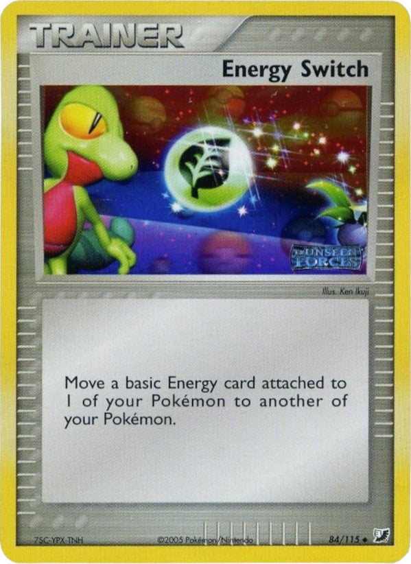 Energy Switch (84/115) (Stamped) [EX: Unseen Forces] - Pokémon - Card Brawlers | Quebec | Canada |