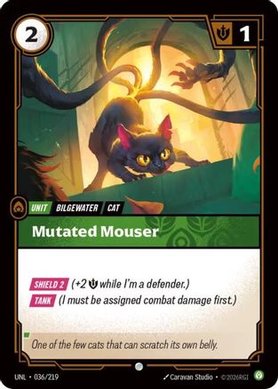 Mutated Mouser (036/219) - Unleashed Foil - Unleashed - Card Brawlers | Quebec | Canada |