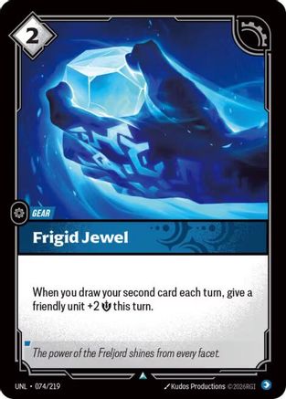 Frigid Jewel (074/219) - Unleashed - Unleashed - Card Brawlers | Quebec | Canada |