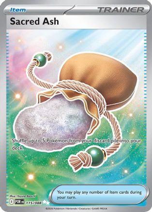 Sacred Ash (115/null) - Holofoil [ME03 Perfect Order] - ME03: Perfect Order - Card Brawlers | Quebec | Canada |