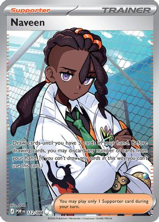 Naveen (112/088) - Holofoil [ME03 Perfect Order] - ME03: Perfect Order - Card Brawlers | Quebec | Canada |