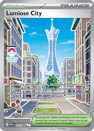 Lumiose City (111/088) - Holofoil [ME03 Perfect Order] - ME03: Perfect Order - Card Brawlers | Quebec | Canada |