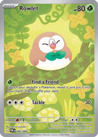 Rowlet (090/088) - Holofoil [ME03 Perfect Order] - ME03: Perfect Order - Card Brawlers | Quebec | Canada |