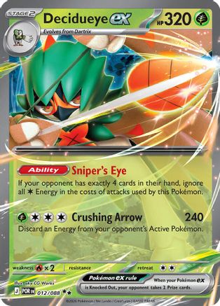 Decidueye ex (012/088) - Holofoil [ME03 Perfect Order] - ME03: Perfect Order - Card Brawlers | Quebec | Canada |