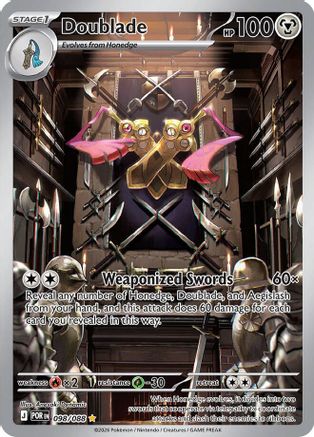 Doublade (098/088) - Holofoil [ME03 Perfect Order] - ME03: Perfect Order - Card Brawlers | Quebec | Canada |