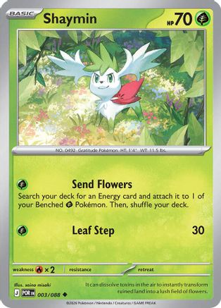 Shaymin (003/null) [ME03 Perfect Order] - ME03: Perfect Order - Card Brawlers | Quebec | Canada |