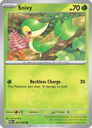 Snivy (004/null) - Reverse Holofoil [ME03 Perfect Order] - ME03: Perfect Order - Card Brawlers | Quebec | Canada |