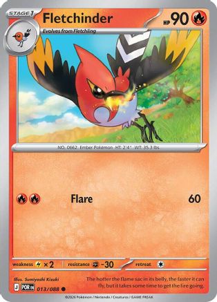 Fletchinder (013/null) [ME03 Perfect Order] - ME03: Perfect Order - Card Brawlers | Quebec | Canada |