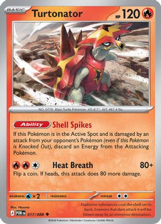 Turtonator (017/null) [ME03 Perfect Order] - ME03: Perfect Order - Card Brawlers | Quebec | Canada |