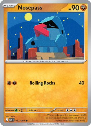 Nosepass (037/null) [ME03 Perfect Order] - ME03: Perfect Order - Card Brawlers | Quebec | Canada |