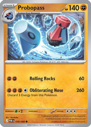 Probopass (038/088) [ME03 Perfect Order] - ME03: Perfect Order - Card Brawlers | Quebec | Canada |