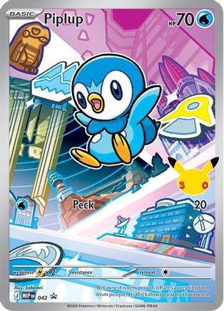 Piplup (042/null) - Holofoil [ME Mega Evolution Promo] - ME: Mega Evolution Promo - Card Brawlers | Quebec | Canada |