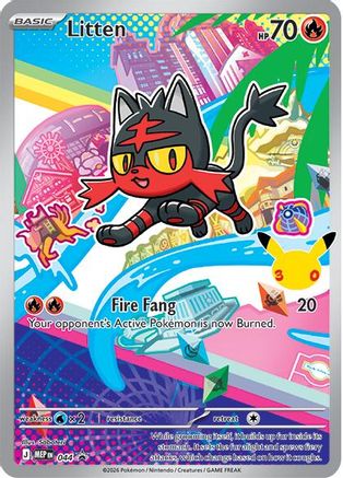 Litten (044/null) - Holofoil [ME Mega Evolution Promo] - ME: Mega Evolution Promo - Card Brawlers | Quebec | Canada |