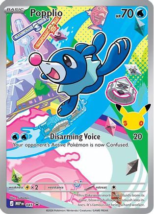 Popplio (045/null) - Holofoil [ME Mega Evolution Promo] - ME: Mega Evolution Promo - Card Brawlers | Quebec | Canada |