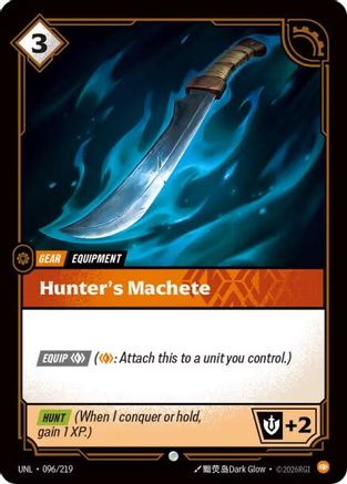 Hunter's Machete (096/219) - Unleashed - Unleashed - Card Brawlers | Quebec | Canada |