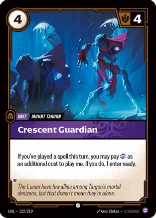 Crescent Guardian (122/219) - Unleashed - Unleashed - Card Brawlers | Quebec | Canada |
