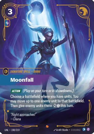 Moonfall (189/219) - Unleashed Foil - Unleashed - Card Brawlers | Quebec | Canada |