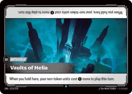 Vaults of Helia (219/219) - Unleashed Foil - Unleashed - Card Brawlers | Quebec | Canada |