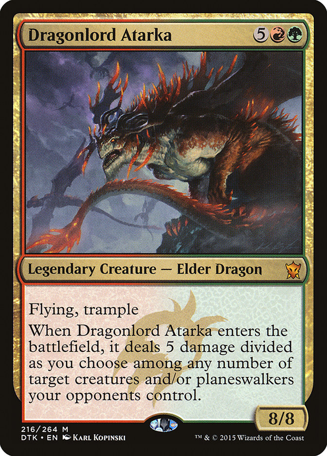 Dragonlord Atarka [Dragons of Tarkir] - Magic: The Gathering - Card Brawlers | Quebec | Canada |