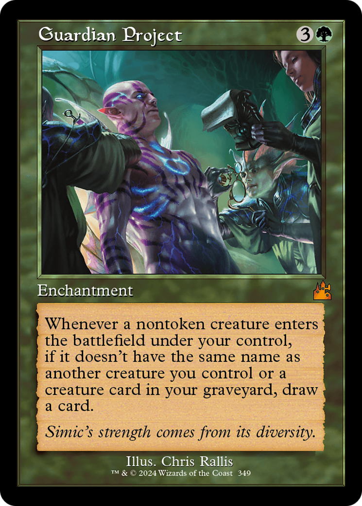 Guardian Project (Retro Frame) [Ravnica Remastered] - Magic: The Gathering - Card Brawlers | Quebec | Canada |