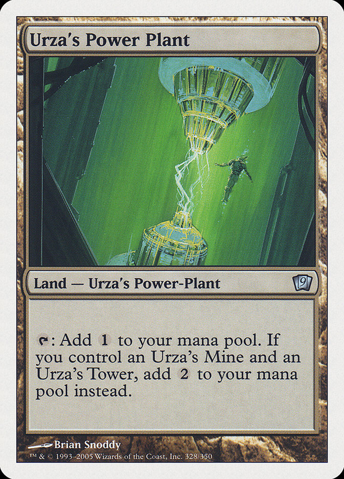 Urza's Power Plant [Ninth Edition] - Magic: The Gathering - Card Brawlers | Quebec | Canada |