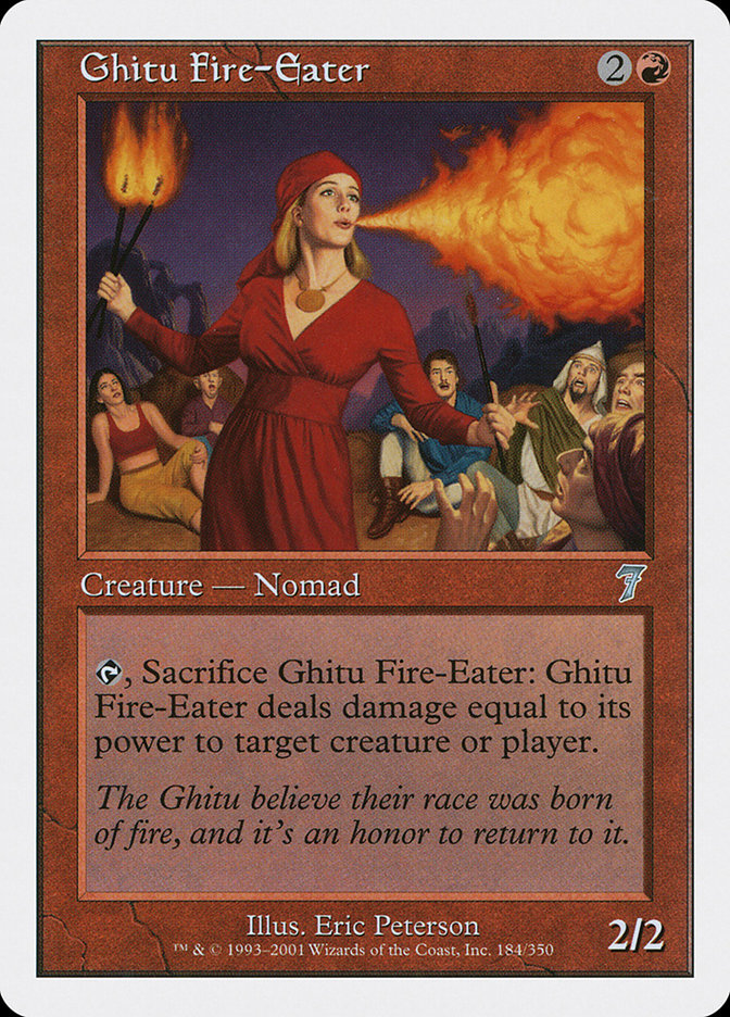 Ghitu Fire-Eater [Seventh Edition] - Magic: The Gathering - Card Brawlers | Quebec | Canada |