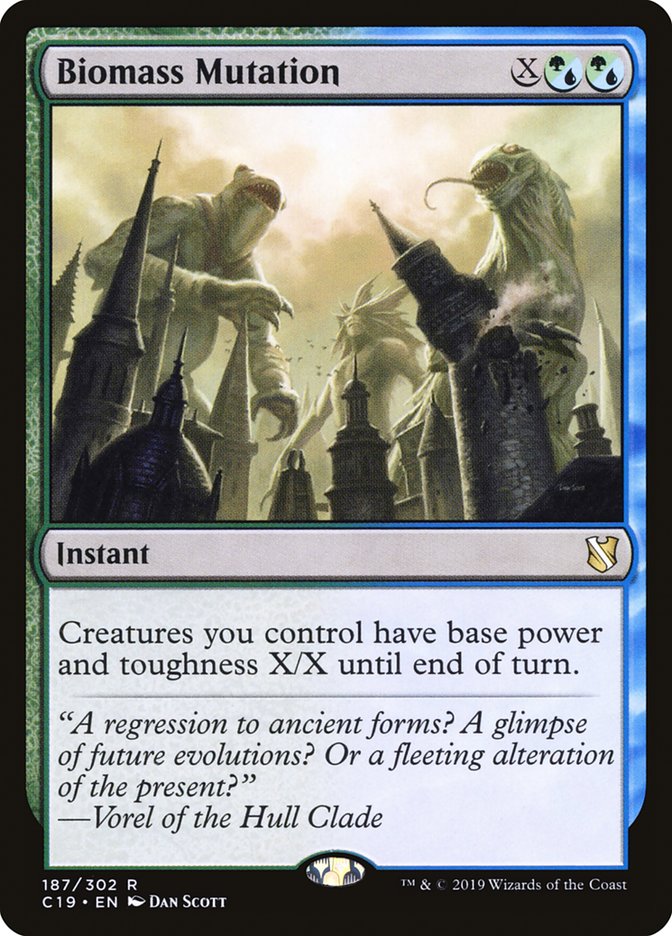 Biomass Mutation [Commander 2019] - Magic: The Gathering - Card Brawlers | Quebec | Canada |