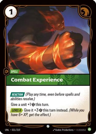 Combat Expertise (031/219) - Unleashed - Unleashed - Card Brawlers | Quebec | Canada |