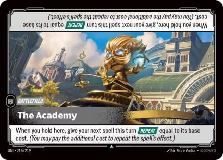 The Academy (216/219) - Unleashed - Unleashed - Card Brawlers | Quebec | Canada |