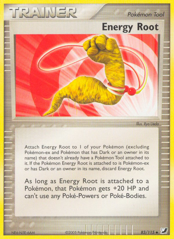 Energy Root (83/115) [EX: Unseen Forces] - Pokémon - Card Brawlers | Quebec | Canada |