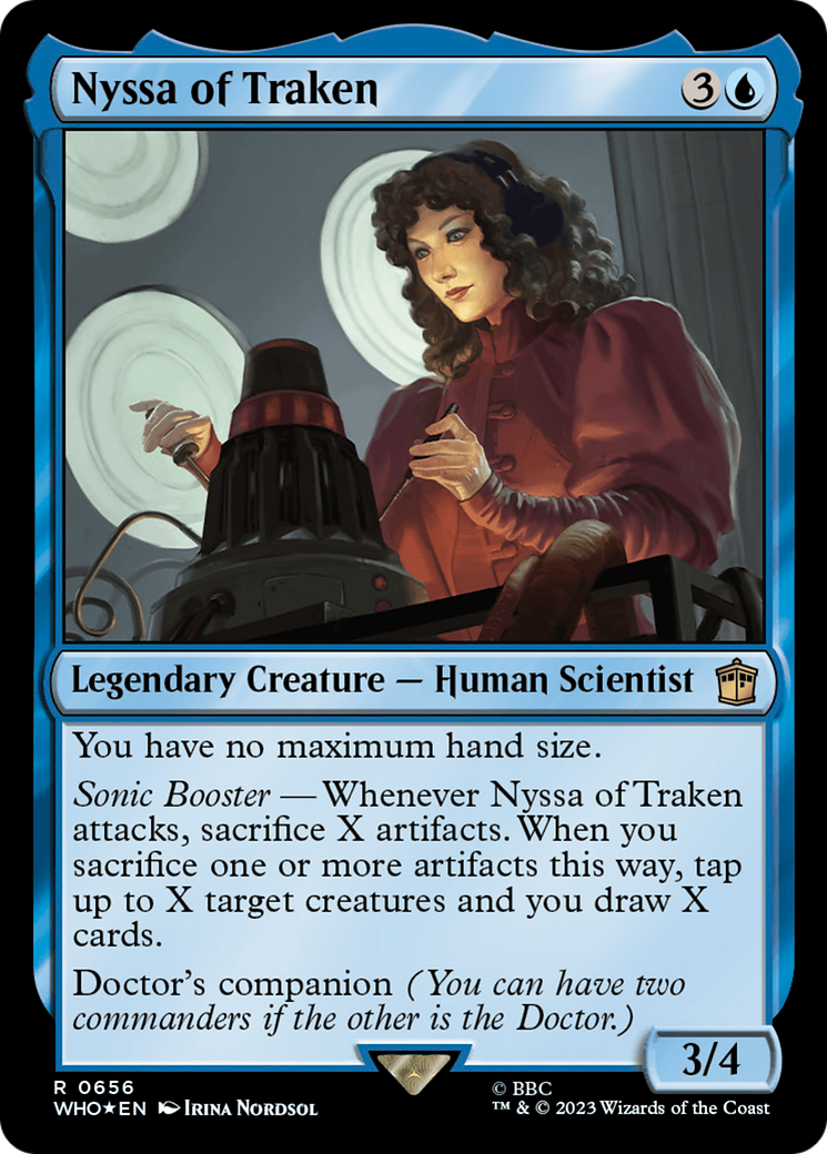 Nyssa of Traken (Surge Foil) [Doctor Who] - Magic: The Gathering - Card Brawlers | Quebec | Canada |