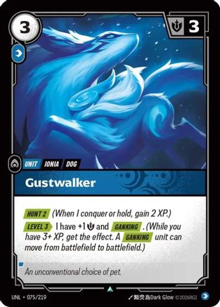Gustwalker (075/219) - Unleashed Foil - Unleashed - Card Brawlers | Quebec | Canada |