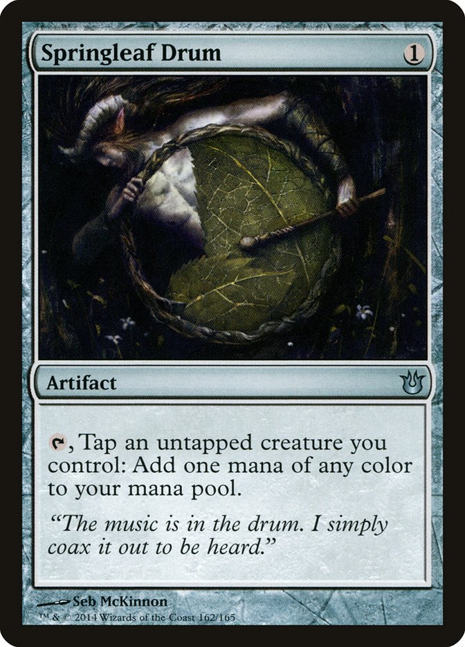 Springleaf Drum [Born of the Gods] - Magic: The Gathering - Card Brawlers | Quebec | Canada |