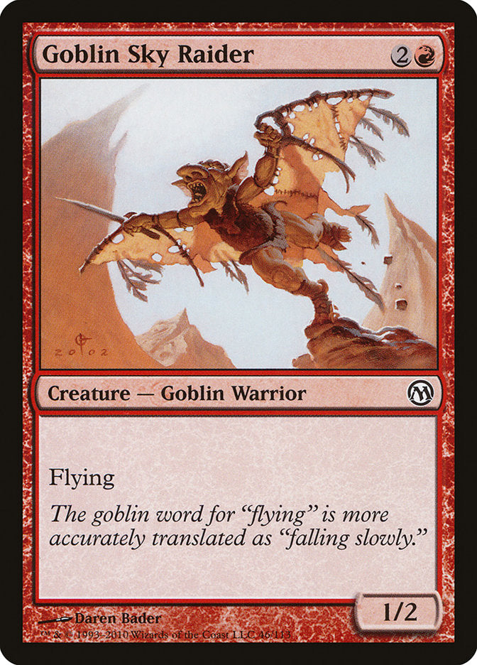 Goblin Sky Raider [Duels of the Planeswalkers] - Magic: The Gathering - Card Brawlers | Quebec | Canada |