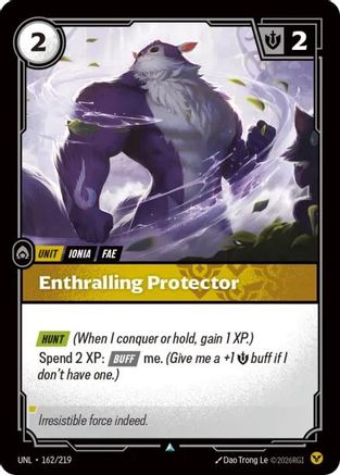 Enthralling Protector (162/219) - Unleashed - Unleashed - Card Brawlers | Quebec | Canada |
